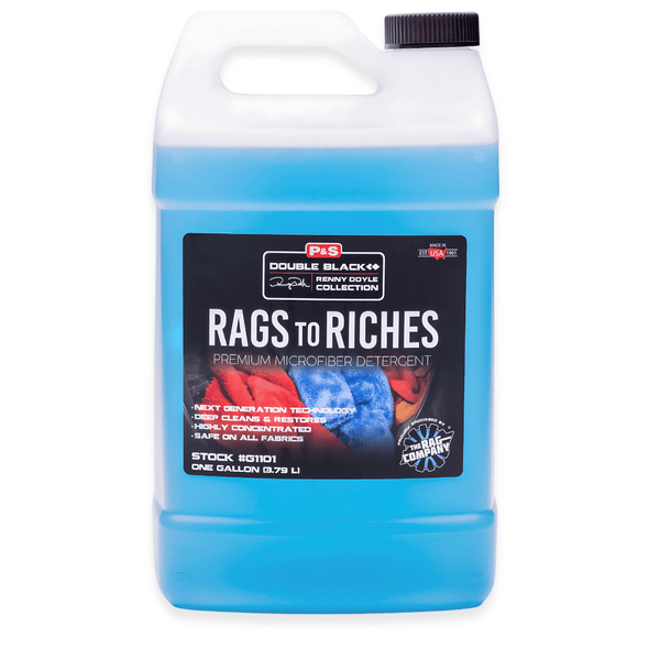 P&S | RAGS TO RICHES PREMIUM MICROFIBER DETERGENT - Detail Distributors Inc