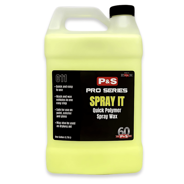 P&S | SPRAY - IT QUICK POLYMER WAX - Detail Distributors Inc