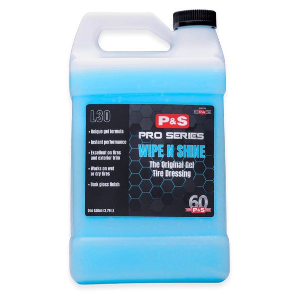 P&S | WIPE N SHINE TIRE DRESSING GEL - Detail Distributors Inc